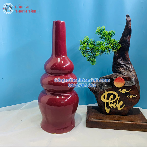 HỒ LÔ&nbsp;THU LÔI GỐM SỨ PHONG THỦY TRANG TRÍ MÁI NHÀ